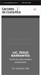 Mobile Screenshot of carcelesdecostarica.com